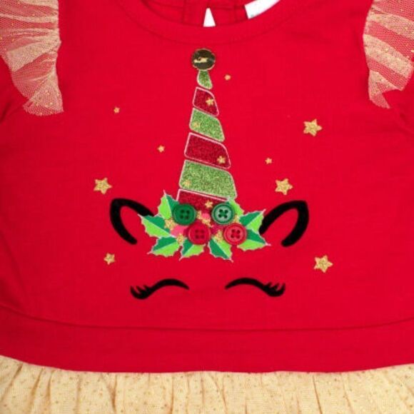 Nannette Holiday Unicorn 2-Piece Set - Picture 9 of 9